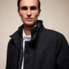 S&apos; Ανδρικό demi παλτό με γιακά 54-201-106 BLACK