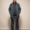 S&apos; Ανδρικό demi παλτό με γιακά 54-201-106 DK GREY