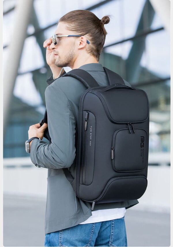 Σακίδιο πλάτης 23L Laptop 15,6” Bange 7216 Plus μαύρο