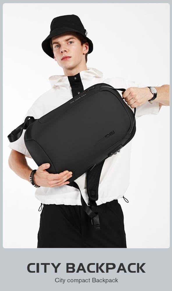Σακίδιο πλάτης 24L Laptop 15,6” Bange 7225 μαύρο