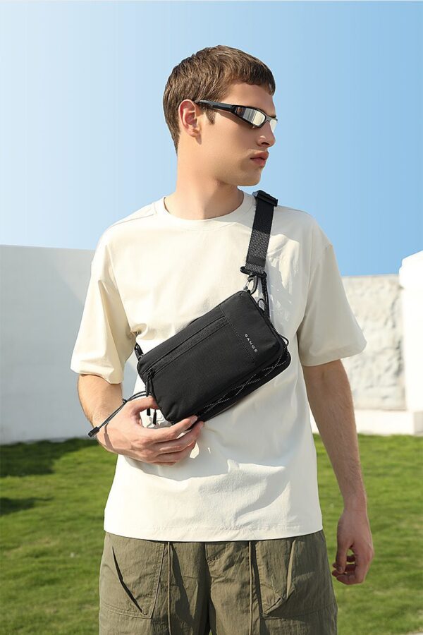 Τσαντάκι ώμου crossbody  Bange 8089-1 μαύρο