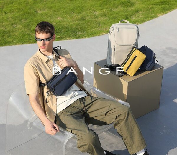 Τσαντάκι ώμου crossbody  Bange 8089-1 μπλε
