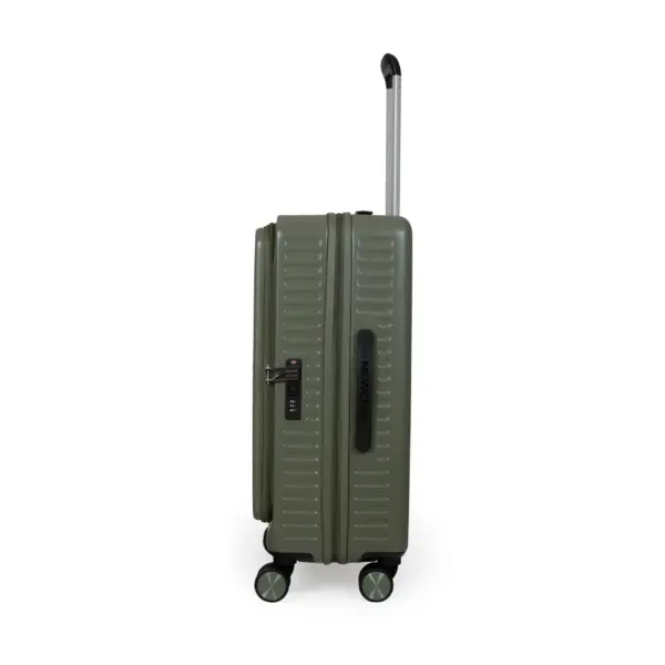 Βαλίτσες σετ Newcom (ABS+PC) μεσαία μεγάλη N1605 green