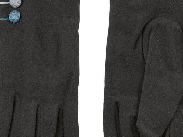 Verde Γυναικεία Γάντια one size 02-0668 ΜΑΥΡΟ