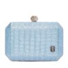 Τσάντα φάκελος clutch -JH-21975 - Μπλέ