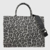 VERDE ΓΥΝΑΙΚΕΙΑ ΤΣΑΝΤΑ ΧΕΙΡΟΣ 16-0008183 ANIMAL PRINT ΜΑΥΡΟ