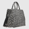 VERDE ΓΥΝΑΙΚΕΙΑ ΤΣΑΝΤΑ ΧΕΙΡΟΣ 16-0008183 ANIMAL PRINT ΜΑΥΡΟ