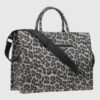 VERDE ΓΥΝΑΙΚΕΙΑ ΤΣΑΝΤΑ ΧΕΙΡΟΣ 16-0008183 ANIMAL PRINT ΜΑΥΡΟ