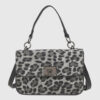 VERDE ΓΥΝΑΙΚΕΙΑ ΤΣΑΝΤΑ ΧΙΑΣΤΙ 16-0008184 ANIMAL PRINT ΜΑΥΡΟ