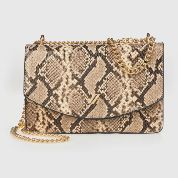 VERDE ΓΥΝΑΙΚΕΙΑ ΤΣΑΝΤΑ ΩΜΟΥ 16-0008240 ANIMAL PRINT ΜΠΕΖ
