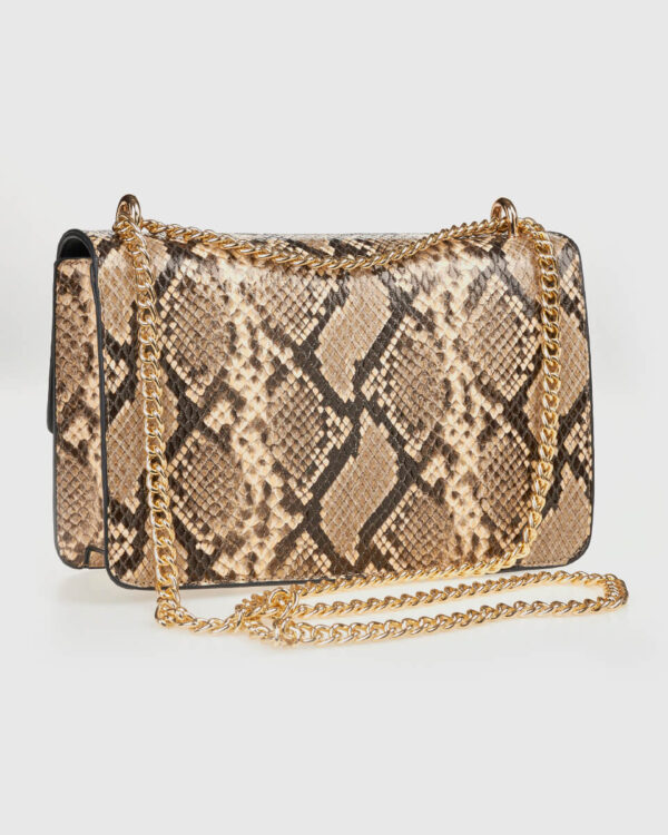 VERDE ΓΥΝΑΙΚΕΙΑ ΤΣΑΝΤΑ ΩΜΟΥ 16-0008240 ANIMAL PRINT ΜΠΕΖ