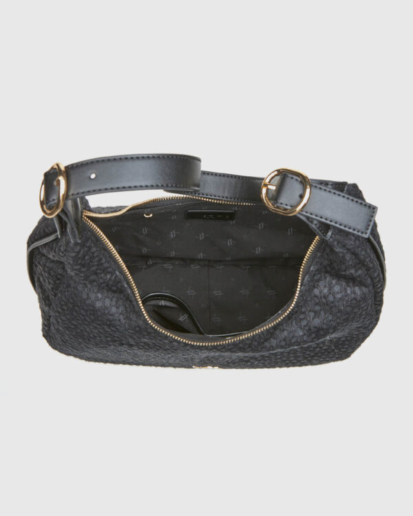 VERDE ΓΥΝΑΙΚΕΙΑ ΤΣΑΝΤΑ ΩΜΟΥ 16-0008265 ANIMAL PRINT ΜΑΥΡΟ