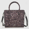 VERDE ΓΥΝΑΙΚΕΙΑ ΤΣΑΝΤΑ ΧΕΙΡΟΣ 16-0008296  ANIMAL PRINT ΜΑΥΡΟ