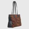 VERDE ΓΥΝΑΙΚΕΙΑ ΤΣΑΝΤΑ ΩΜΟΥ 16-0008297  ANIMAL PRINT ΚΑΦΕ