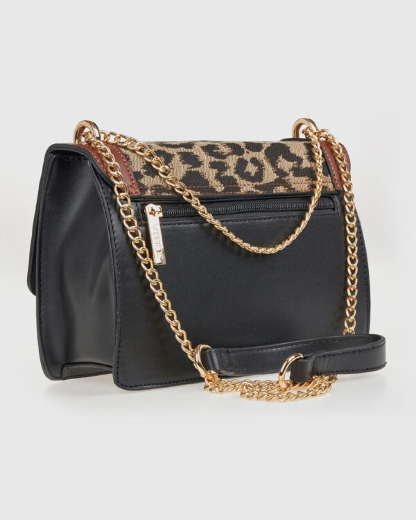 VERDE ΓΥΝΑΙΚΕΙΑ ΤΣΑΝΤΑ ΩΜΟΥ 16-0008310  ANIMAL PRINT ΚΑΦΕ