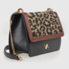 VERDE ΓΥΝΑΙΚΕΙΑ ΤΣΑΝΤΑ ΩΜΟΥ 16-0008310  ANIMAL PRINT ΚΑΦΕ