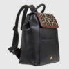 VERDE ΓΥΝΑΙΚΕΙΟ ΣΑΚΙΔΙΟ ΠΛΑΤΗΣ 16-0008311  ANIMAL PRINT ΚΑΦΕ