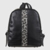 VERDE ΓΥΝΑΙΚΕΙΟ ΣΑΚΙΔΙΟ ΠΛΑΤΗΣ 16-0008317 ANIMAL PRINT ΜΑΥΡΟ