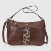 VERDE ΓΥΝΑΙΚΕΙΑ ΤΣΑΝΤΑ ΩΜΟΥ 16-0008318 ANIMAL PRINT ΚΑΦΕ
