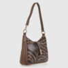 VERDE ΓΥΝΑΙΚΕΙΑ ΤΣΑΝΤΑ ΩΜΟΥ 16-0008325 ANIMAL PRINT ΚΑΦΕ