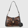VERDE ΓΥΝΑΙΚΕΙΑ ΤΣΑΝΤΑ ΩΜΟΥ 16-0008325 ANIMAL PRINT ΜΑΥΡΟ