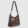 VERDE ΓΥΝΑΙΚΕΙΑ ΤΣΑΝΤΑ ΩΜΟΥ 16-0008325 ANIMAL PRINT ΜΑΥΡΟ