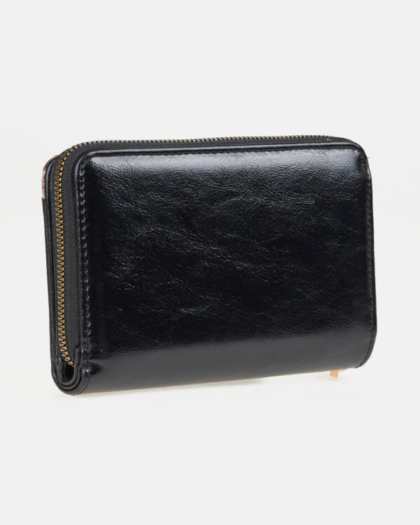 VERDE ΓΥΝΑΙΚΕΙΟ ΠΟΡΤΟΦΟΛΙ 18-0001544  ANIMAL PRINT ΜΑΥΡΟ