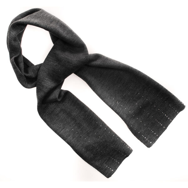 B&apos; Κασκόλ 26-501-007 DK GREY