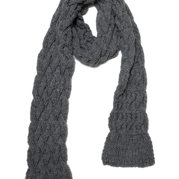 B&apos; Κασκόλ 26-501-012 DK GREY