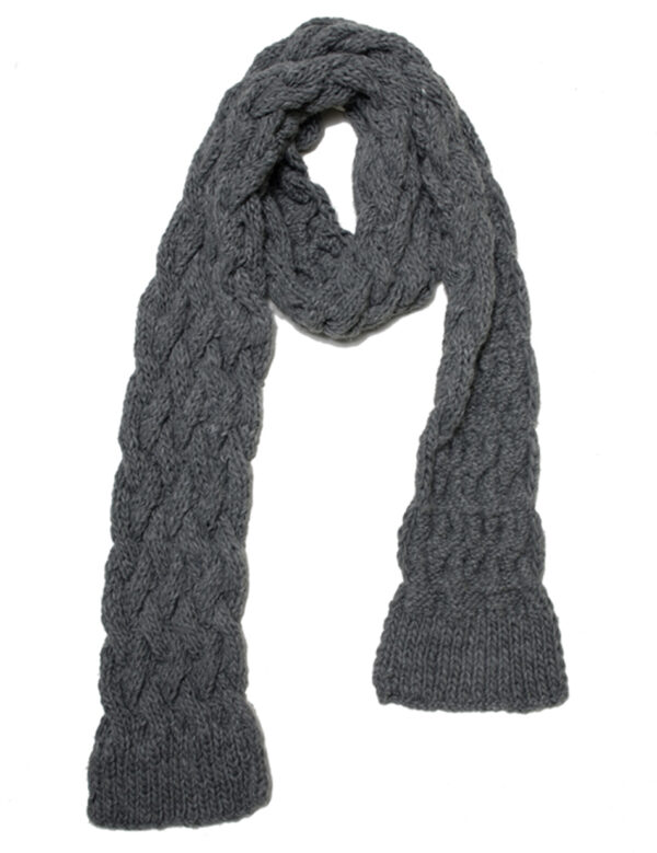B&apos; Κασκόλ 26-501-012 DK GREY
