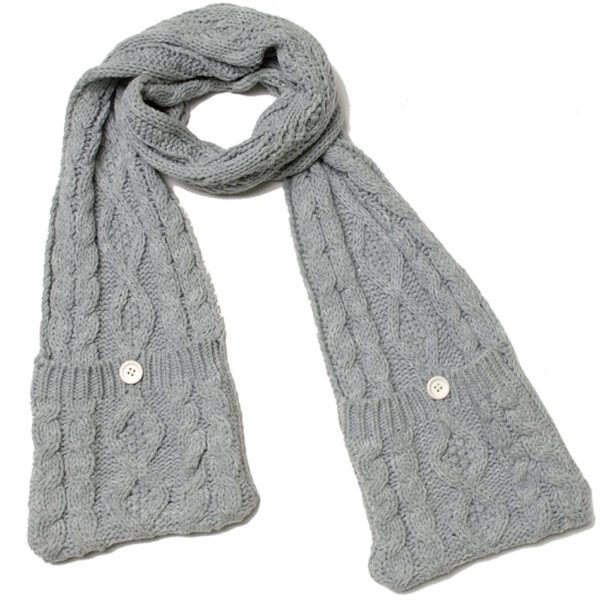 B&apos; Κασκόλ 26-501-013 LT GREY