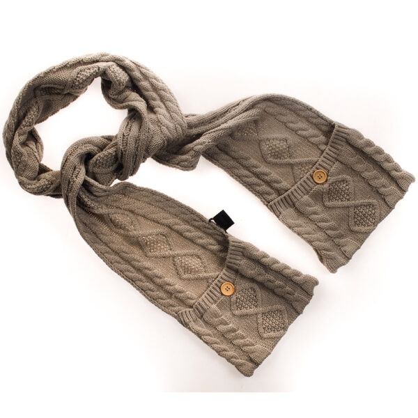 B&apos; Κασκόλ 26-501-013 LT BEIGE