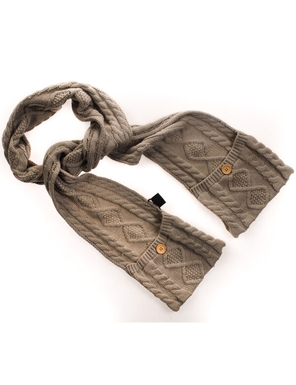 B&apos; Κασκόλ 26-501-013 LT BEIGE