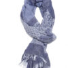 B&apos;Πασμινα, με λεοπαρ τυπωμα 30-501-008 BLUE