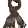 Κασκώλ,λαιμός- κουλούρι. 32-501-004 BROWN
