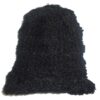 Biston fashion -Γυναικείο πλεχτό σκουφάκι. 32-601-004 BLACK