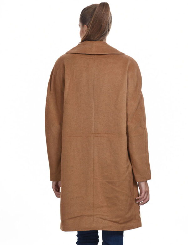 Biston fashion γυναικείο μακρύ παλτό 44-101-028 CAMEL