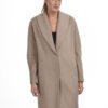 Biston fashion γυναικείο μακρύ παλτό 44-101-028 DK BEIGE