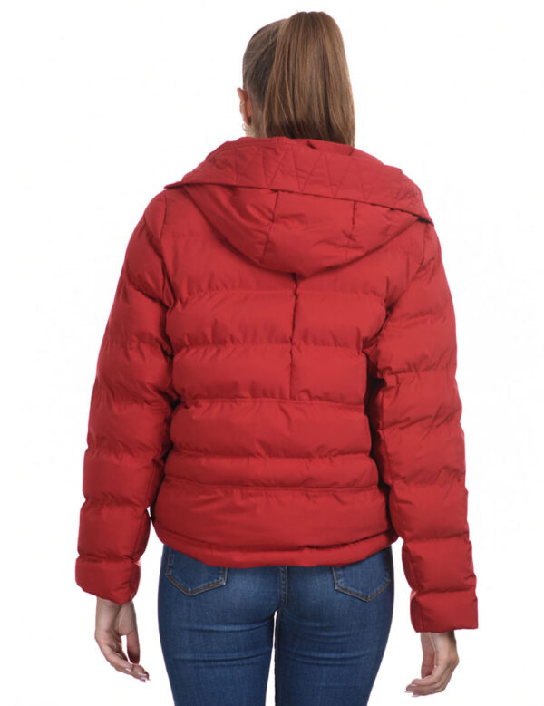 Splendid fashion γυναικείο κοντό μπουφάν 44-101-038 RED