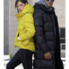 Splendid fashion γυναικείο κοντό μπουφάν 44-101-038 YELLOW