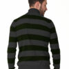 Smart fashion ανδρική πλεχτή  μπλούζα 44-206-021 GREEN
