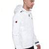Biston fashion ανδρικό κοντό πανωφόρι 45-201-001 WHITE
