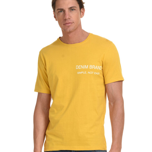 Biston fashion Ανδρικό t-shirt 45-206-018 YELLOW