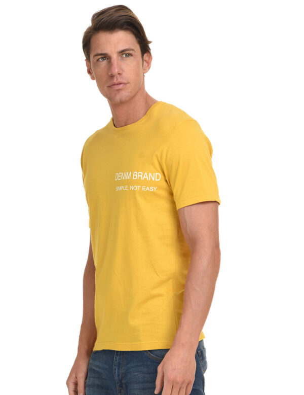 Biston fashion Ανδρικό t-shirt 45-206-018 YELLOW