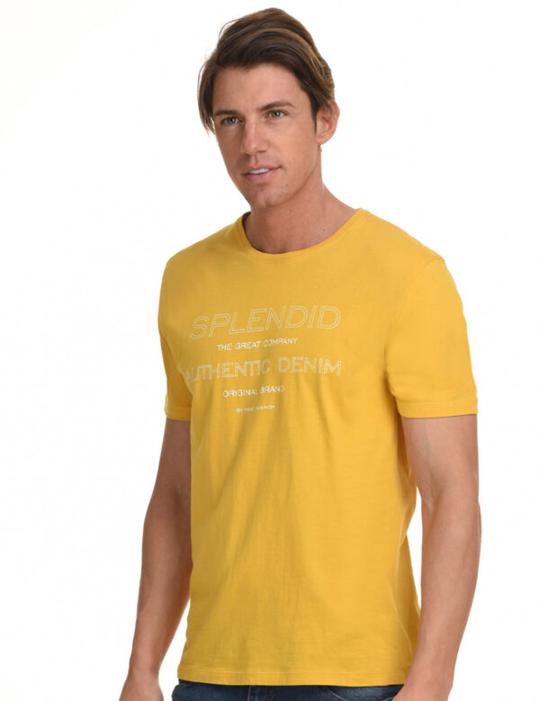 Splendid fashion ανδρικό t-shirt 45-206-019 YELLOW