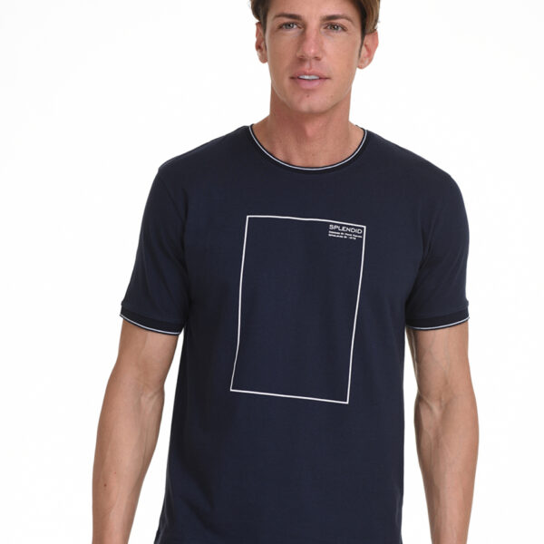 Splendid fashion ανδρικό t-shirt 45-206-029 NAVY