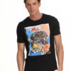 Biston fashion ανδρικό t-shirt 45-206-059 BLACK