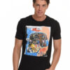 Biston fashion ανδρικό t-shirt 45-206-059 BLACK