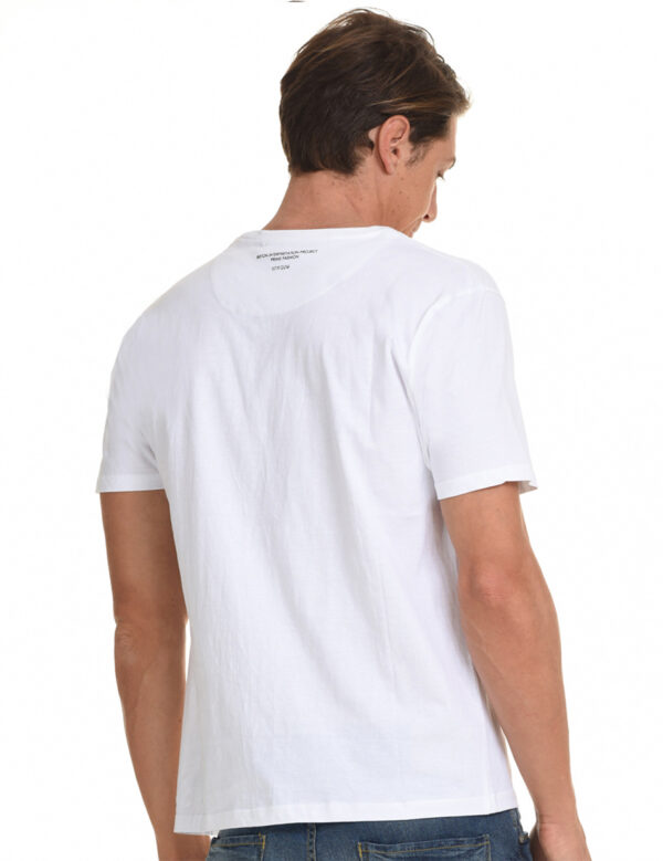 Biston fashion ανδρικό t-shirt 45-206-059 WHITE
