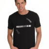 Biston fashion ανδρικό t-shirt 45-206-066 BLACK
